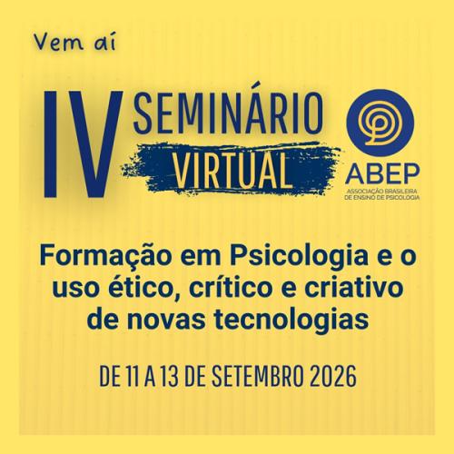 IV Seminário Virtual da ABEP